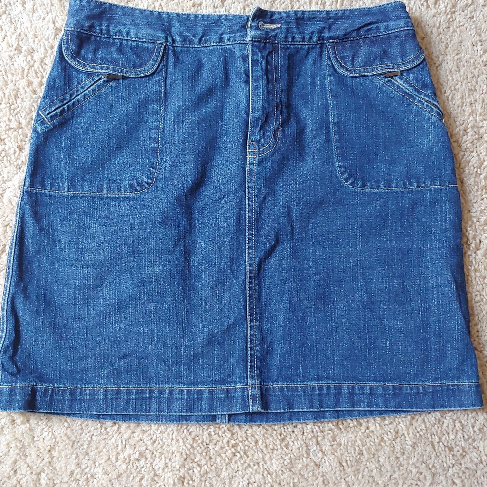 Denim Jean Skirt